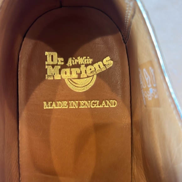 DR MARTENS Leather Oxford 3989, Made in England, Unisex, US Men’s 8, Women’s 9 - Picture 9 of 9